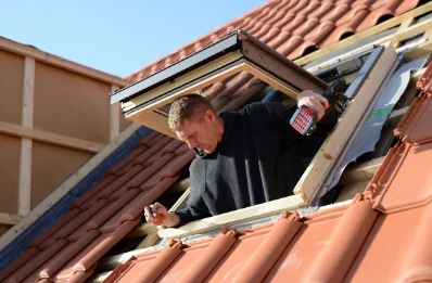 Pose de fenêtres de toit Velux à Azet